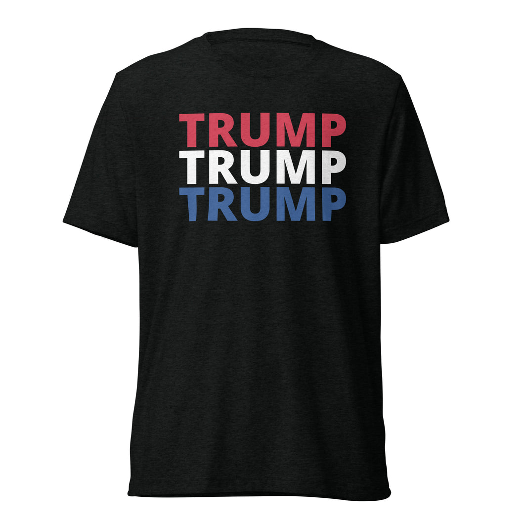 Red, White, and Blue Trump Short sleeve t-shirt