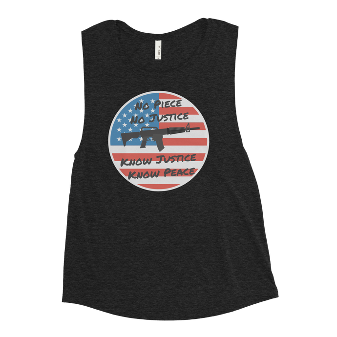 Know Justice Ladies’ Muscle Tank