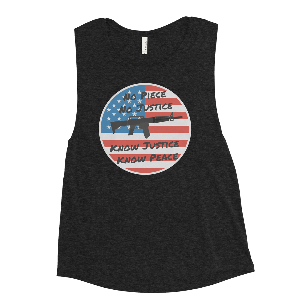 Know Justice Ladies’ Muscle Tank