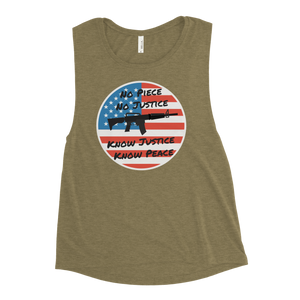 Know Justice Ladies’ Muscle Tank